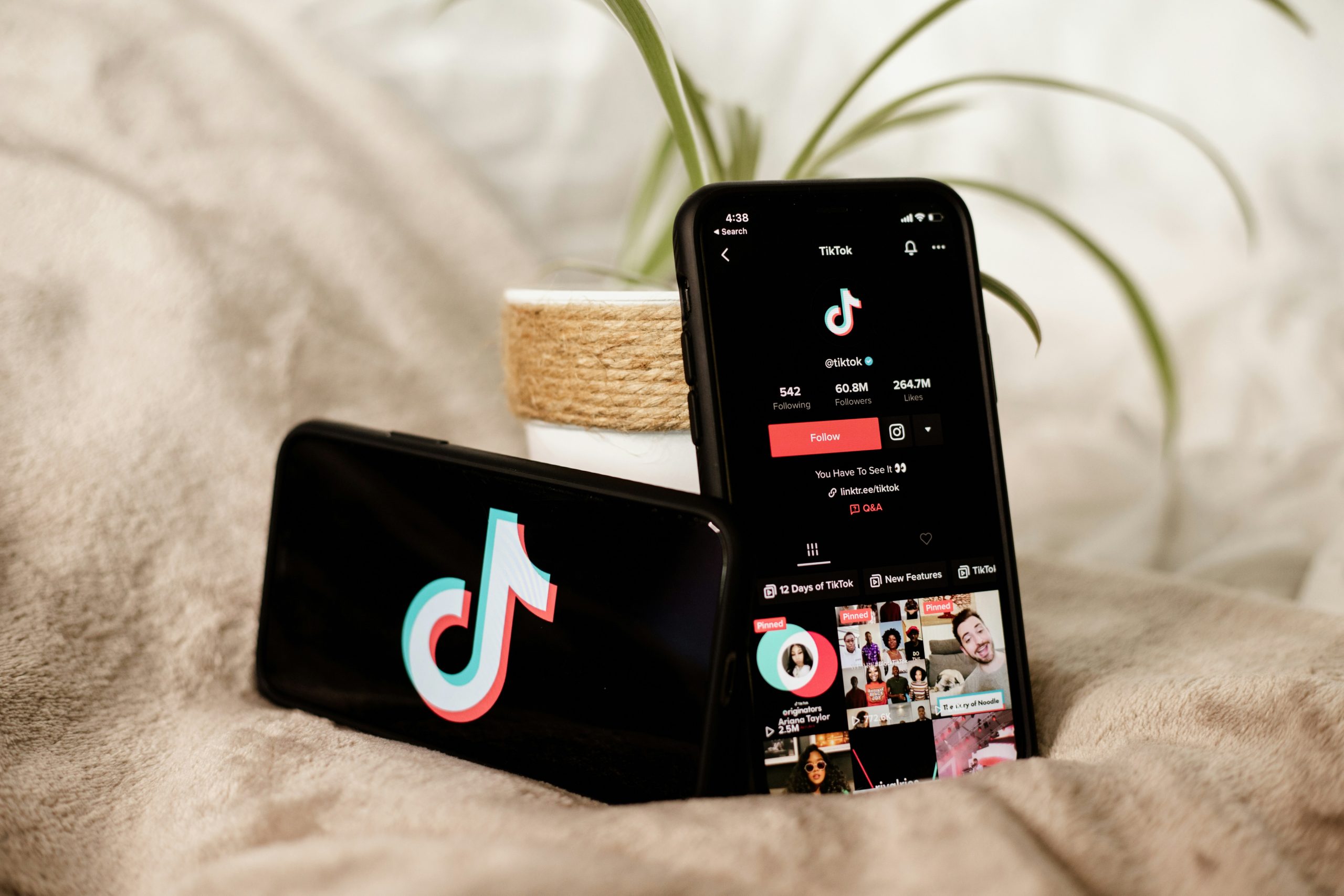 TikTok app open on a smartphone screen (Photo by Collabstr on Unsplash)