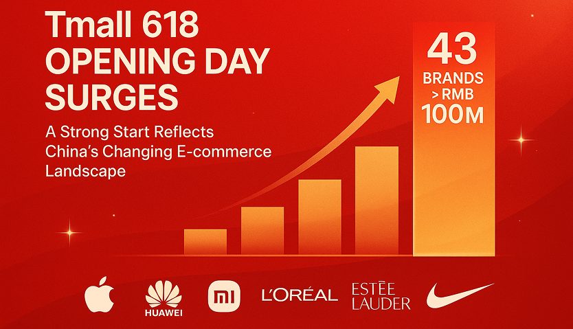 Tmall 618 Opening Day Surges: A Strong Start Reflects China’s Changing E-commerce Landscape